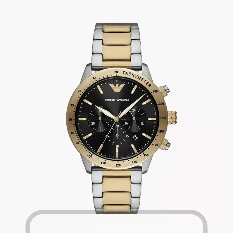 Emporio Armani Chronograph Black Dial Men's Watch | AR11521